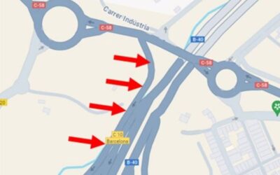 Noves afectacions viàries per les obres de la B-40