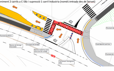 ES FAN CANVIS DE DIRECCIÓ A ALGUNS CARRERS DEL POLÍGON DE CAN TRIAS